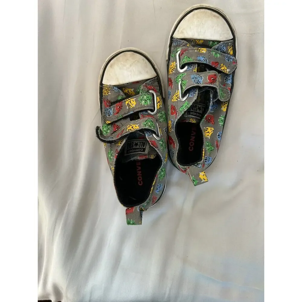 Converse Dinosaur Sneakers size 8